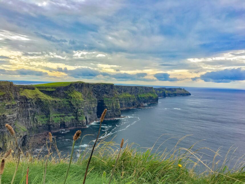 Photo of the Irish coast by Leighton Smith, unsplash